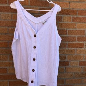 Ava & Viv White Tank Top
